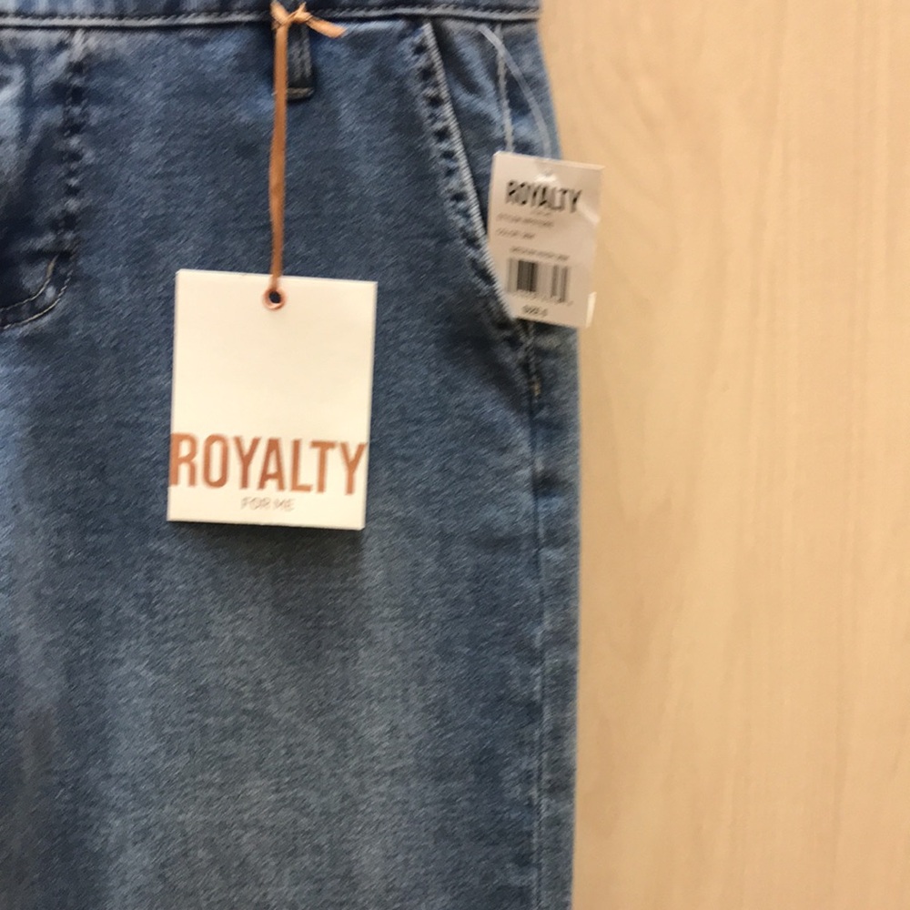 Royalty For Me Women's Light Blue Denim Jeans - Picture 3 of 12